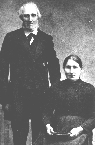 Bengt Petter Svensson (1818-1901) och Elna Hansdotter.